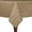 Beige, variant on Ultimate Textile Satin-Stripe 45 x 45-inch Square Tablecloth