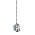 thumbnail image 2 of Gin & Grace 10KT WG Aquamarine and diamond accent Pendant Necklace, 2 of 7