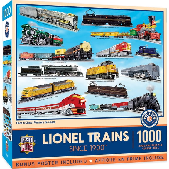 MasterPieces Lionel Trains - Best in Class 1000 Piece Jigsaw Puzzle