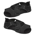 thumbnail image 1 of Calcetines de Yoga, Calcetines de Ballet con Barra, Calcetines Deportivos Antideslizantes Sin Dedos, Calcetines de Piso, Calcetines de Pilates para Gi Negro, 1 of 10