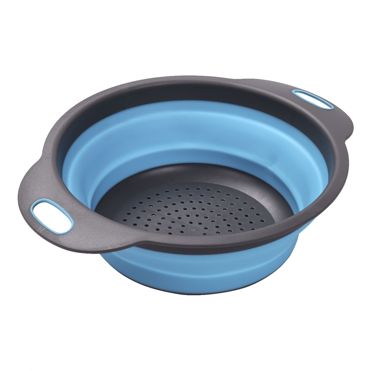 Silicone Colander Washing Basket Foldable Fruit Vegetable Strainer