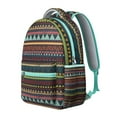 thumbnail image 2 of "Tribal Design Backpack for College – Boho Style 17 Inch Laptop Sleeve, Roomy Daypack for Books, Essentials & School Supplies", 2 of 6
