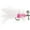 Fluorescent Pink, variant on Pistol Pete's Freshwater Fly Fishing Lure for Trout & Panfish, Size 6, Purple, 2-pack