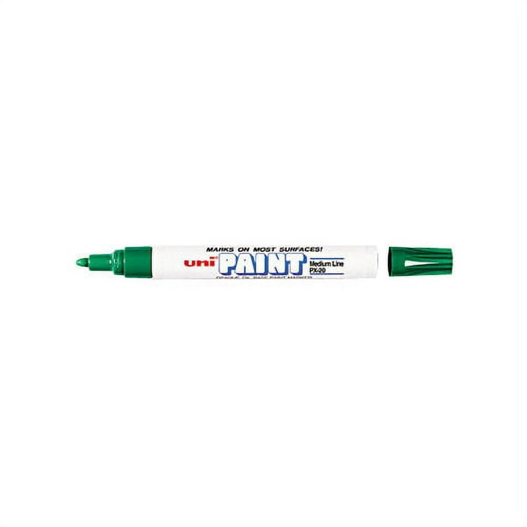 uni PAINT PX-20 Oil-Based Marker, Medium Tip, Assorted Colors, 6/Set  (63630)