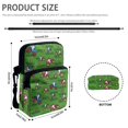 thumbnail image 6 of FUIALDOLG Polyester Crossbody Bags with Tractor Print, Zipper Pockets Portable Shoulder Purse for Daily Work and Travel, 6 of 7