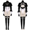 thumbnail image 3 of Disfraz de fantasía de NieR Automata 2B tipo B para mujer adulta, mono sexy, pantimedias, traje de carnaval de Halloween, 3 of 5