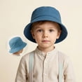 thumbnail image 2 of lnmuld Kids UPF 50+ Sun Hat Wide Brim Summer Beach Outdoor Size:3-5 Years, 2 of 4