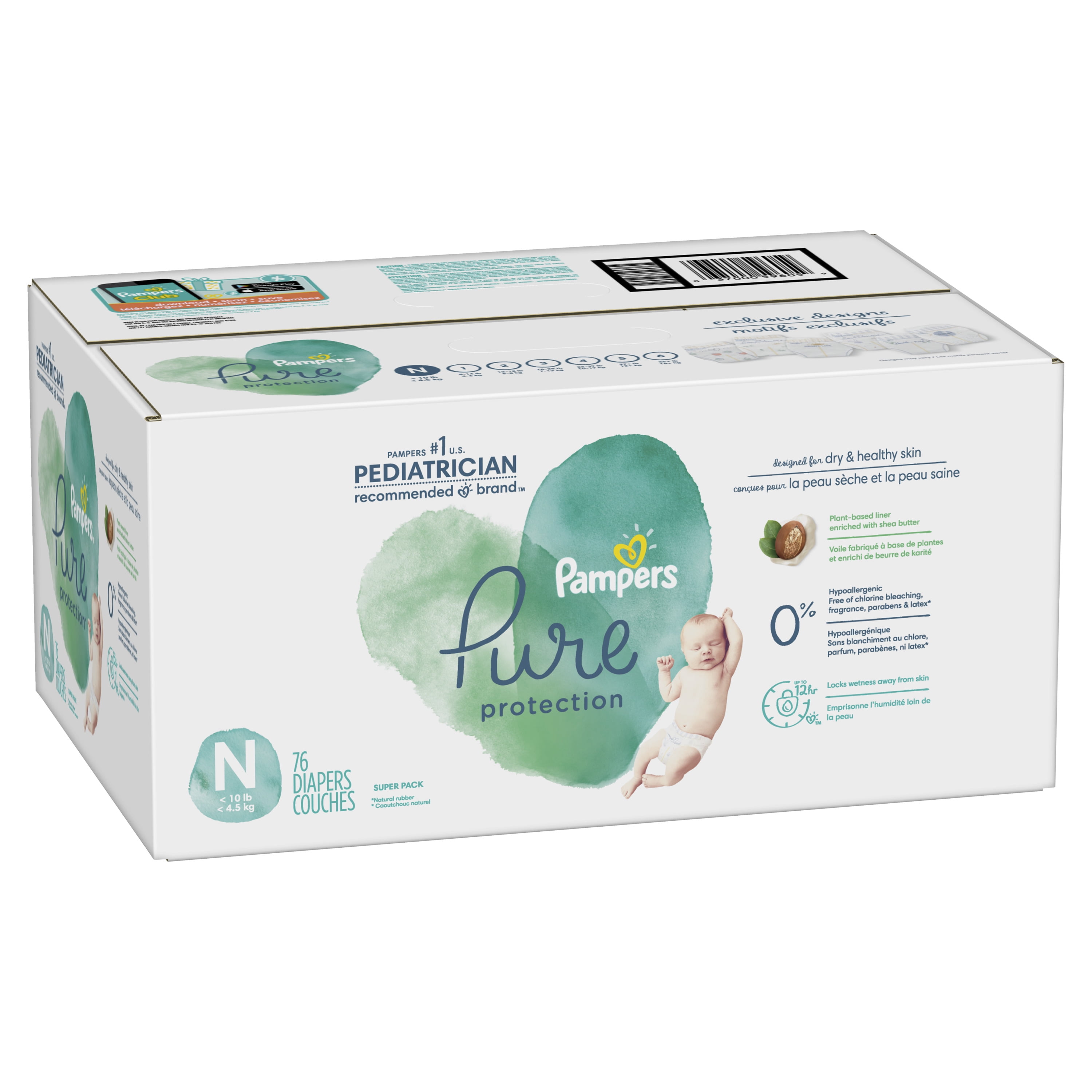 pure pampers newborn
