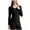 c02Black, variant on JGGSPWM Women Lightweight Thin Round Neck Solid Color Base Top Long Sleeve Shirt Undershirt Ultra Soft Base Layer Tops for Women Gray XL
