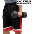 thumbnail image 6 of Ultra Performance Basketball Athletic Short (Men's), 5-Pack, 6 of 7