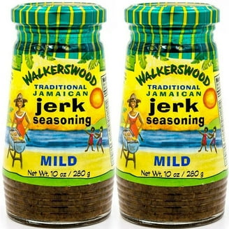 3 pack) Walkerswood Traditional Jamaican Mild Jerk Seasoning, 10