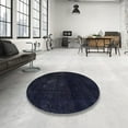 thumbnail image 3 of Ahgly Company Indoor Rectangle Abstract Blue Abstract Area Rugs, 6' x 9', 3 of 6