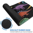 thumbnail image 6 of Long Mouse Pads for Desk,Colorful Dinosaurs Galaxy Pattern Desk Mats on Top Of Desks, Desk Mouse Pad Extra Large with 3mm Non-Slip Base and Stitched Edge for Gaming,Office,Work,Home 31.5"x11.8", 6 of 6