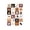 A002- Style B, variant on Throw Blanket Colorful Plush Flannel Halloween Pattern Decorative Blanket for Couch Bed All Ages Cozy Festive Home Accessory