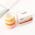 thumbnail image 2 of Methold 6 unids/set DIY Washi Tape Color sólido cinta de embalaje Scrapbooking decorativo artesanía Washi cinta adhesiva cartulina, 2 of 6