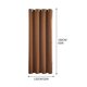 thumbnail image 3 of Blackout Curtains for Bedroom Soundproof Thermal Insulated Window Drapes Grommet Panels Noise Reducing Room Darkening Curtains for Living Room Nursery Home Theater, 3 of 6