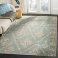thumbnail image 2 of SAFAVIEH Montage Fiona Geometric Indoor/Outdoor Area Rug, Aqua/Beige, 5'1" x 7'6", 2 of 6