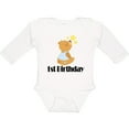 thumbnail image 3 of Inktastic 1st Birthday 1 Year Old Boy Bear Boys Long Sleeve Baby Bodysuit, 3 of 5