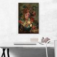 thumbnail image 2 of ARTCANVAS Fruit Piece 1722 Canvas Art Print by Jan Van Huysum - Size: 26" x 18" (0.75" Deep), 2 of 9