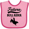thumbnail image 3 of Inktastic Future Bull Rider Rodeo Riding Boys Baby Bib, 3 of 4