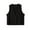 Black, variant on Lovskoo Women's Cotton Linen Sleeveless Vest Casual V Neck Button Down Blazer Waistcoat Jackets Black