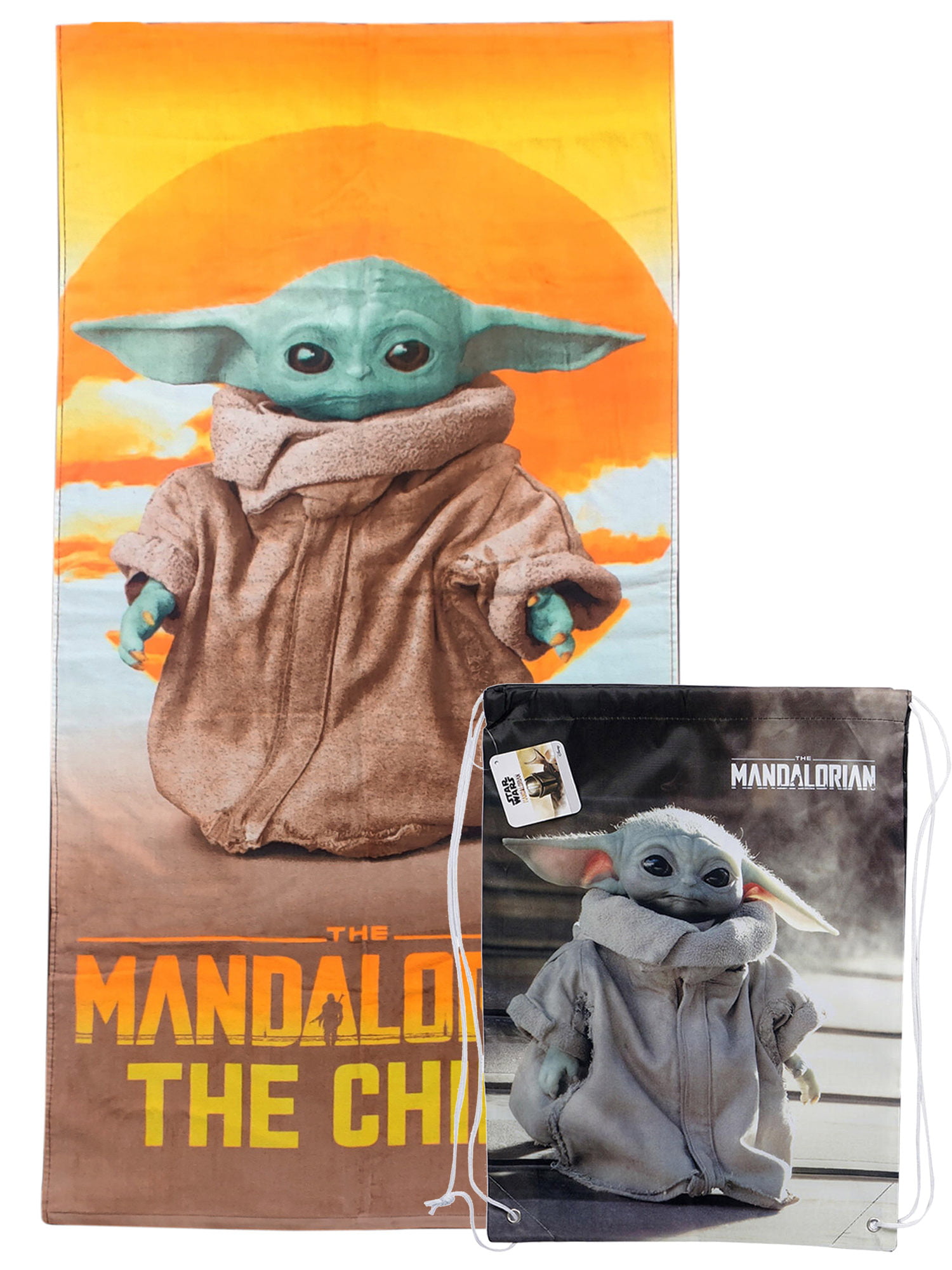 Star Wars Han Solo Carbonite Beach Towel 30" x 60" & Shower Curtain Set