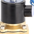 thumbnail image 2 of M Buder Válvula Solenoide Eléctrica Normalmente Cerrada de Latón 110V 2W para Control de Flujo de Agua y Gas, Uso Industrial y Doméstico, Eficiencia y Seguridad (16mm, 1/2 Pulgada), 2 of 9