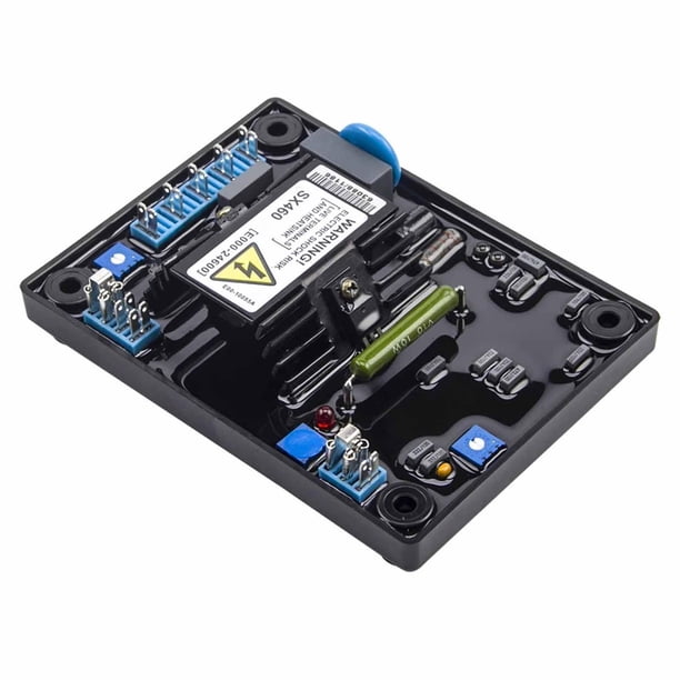 Regulador automático de voltaje AVR Fácil instalación Estable Ligero Robusto Compacto Estabilizador de salida de voltaje Reemplazo