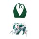 thumbnail image 4 of Trajes de baño tankini para mujer Trajes de baño vintage estampados para mujer Trajes de baño conservadores Traje de baño bikini con falda de playa estampada para mujer, 4 of 4