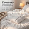 thumbnail image 3 of Polyester Fiber Knee Pillow for Side Sleepers, Ergonomic Leg Support Pillow with Straps, 13.0 x 5.9 x 4.7 in, Pressure Comfort Hip Cushion for Discomfort & Body Aches, 3 of 8