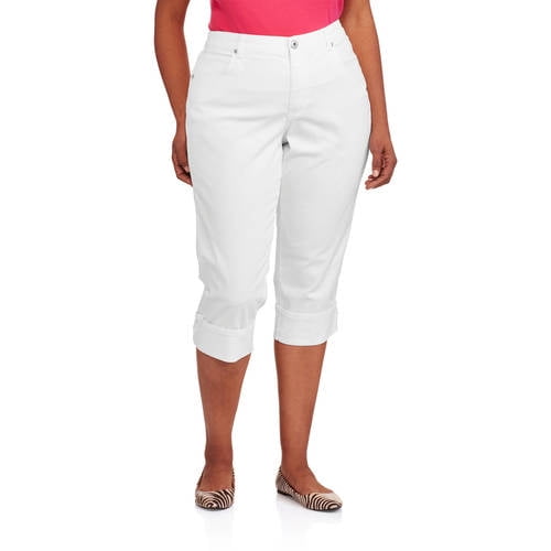 faded glory denim capris