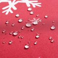 thumbnail image 7 of Christmas Tablecloth Rectangle, Table Cloth with Snowflake Decorations, Heavy Weight & Spillproof Table Cover for Dining, Party & Holidays (Snow Patterns, Rectangle, 60" x 102" (8-10 Seats)), 7 of 7