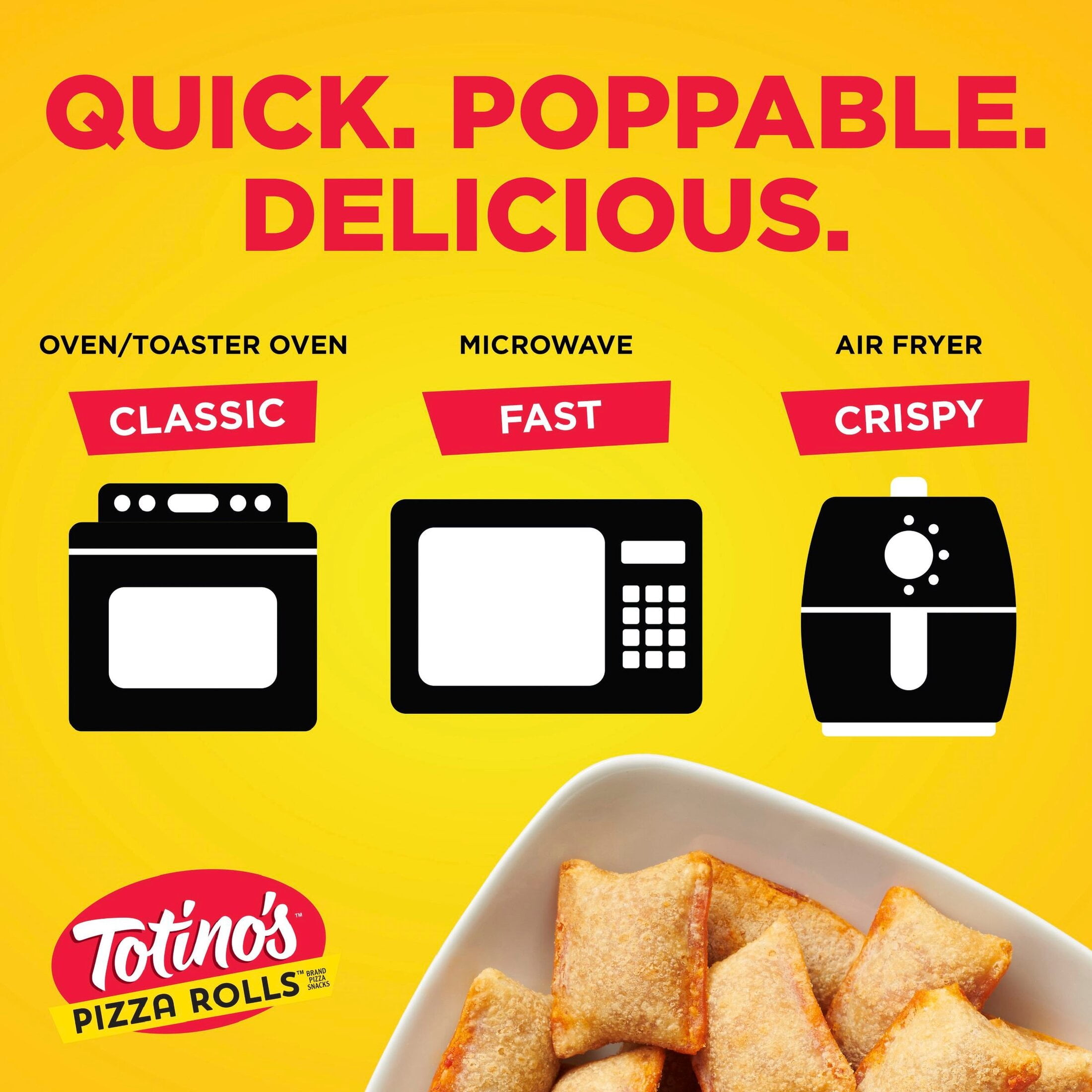 Totino's Pizza Rolls, NXTLVL, Orange Chicken Flavored, Frozen Snacks, 50 Count, 24.46 oz