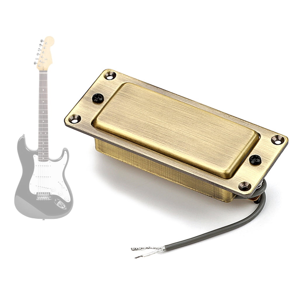BQBQERT 2-Core Wire Guitar Humbuckers Pickup Sealed Double Coil Bridge and Neck Pickups Replacement Electric Guitar Part