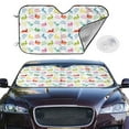 thumbnail image 2 of Daiia Happy Easter Rabbit Windshield Sun Shade for Car SUV Truck (Medium ), Car Sun Shade Windshield, Car Shades for Front Windows, Sunshade for Car Windshield, 2 of 7