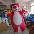 thumbnail image 5 of Disfraz de mascota del personaje de Disney Toy Story Lotso Huggin Bear, disfraz publicitario, disfraz de fiesta, animal de carnaval, 5 of 5