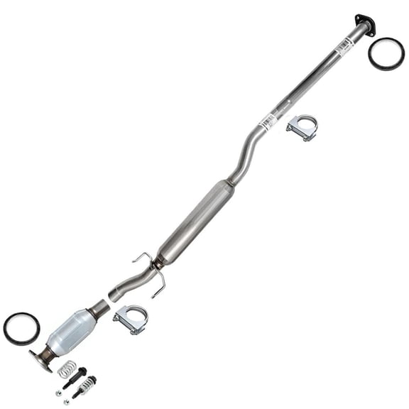 Northeastern Exhaust | Stainless Steel Catalytic & Resonator Exhaust System Kit Fits 2004-2006 Toyota Sienna 3.3L FWD Van - Direct Fit with EPA-Approved