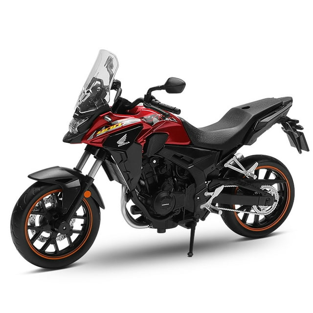 1/12 Honda CB400X Adventure ADV Toy Motorcycle CCA MSZ Diecast Metal Model 1:12 Racing Miniature Collection Gift For Boy Kid Red Without Box