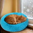 thumbnail image 3 of Lit Réversible pour Animaux de Compagnie Coussin de Soutien Chaud et Confortable pour Chats et Chiens d'Intérieur Design à Poils Longs, 3 of 3