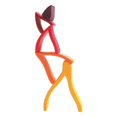 thumbnail image 5 of Juguete Montessori Bloque de Cosntrucción de Apilamiento de para Desarrollo de Habilidad de Niños Baoblaze Juguetes de bloques de madera del arco iris, 5 of 5