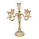 thumbnail image 1 of Candelabro romántico de 5 brazos para centros de mesa de boda de 14 pulgadas dorado, 1 of 7