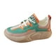 thumbnail image 3 of Zapatos casuales para mujer, zapatos para caminar al aire libre, zapatillas de deporte de moda con suela gruesa antideslizante, zapatillas de tenis Verde Salvador Dali Zapatillas de mujer con plataforma, 3 of 10