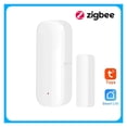 thumbnail image 2 of ZigBee Capteur de Porte et Fenêtre, Détecteur Application Tuya Protection de Sécurité Domestique Système d'Alarme pour Assistant Alexa, Performance Constante, 2 of 7