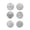 Silver#, variant on Christmas JoyMoreHome 6Pcs Christmas Balls Ornaments for Xmas Tree,3.14" Shatterproof Christmas Tree Decorations Hanging Balls for Christmas Tree Holiday Party Supplies