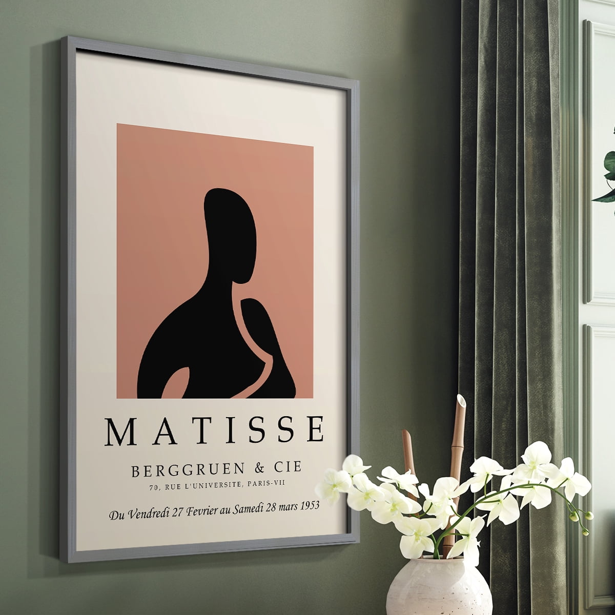 Matisse XLIII Framed Print - Solid Wood