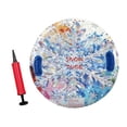thumbnail image 2 of Almencla Inflatable Snow Tube Outdoor Inflatable Sled for Game Holidays Birthday Gift Ice Flower, 2 of 8
