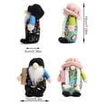 thumbnail image 3 of Inteprter Decoración de muñecos de gnomos, adornos navideños, diseño de escena DIY, muñecos enanos sin rostro de peluche, adorno de Festival Kits de decoración para fiestas Chico, 3 of 6