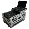 thumbnail image 1 of Harmony Audio HC10MIXLT Flight DJ Laptop Glide 10" Mixer Custom Case Compatible with Numark M4, 1 of 4