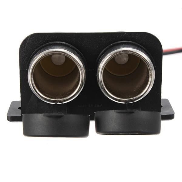 Enchufe Dual Del Enchufe Dual Del Encendedor Del Coche Del La Motocicleta Del Poder Impermeable de 12V DYNWAVEMX Encendedor