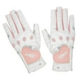 thumbnail image 3 of 2 Guantes de Golf Sintética para Mujer, Flexibles, Antideslizantes, Transpirables, Suaves para Gimnasio rosa 19 shamjiam guantes de golf mujer, 3 of 9